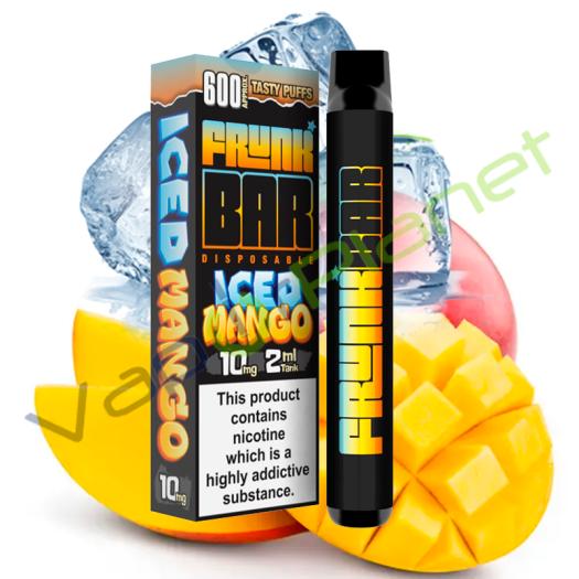 Frunk Bar Iced Mango 600 Puffs 20mg Pod Desechable 】🏅 Vaporplanet