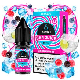 Gin & Berries Ice 10ml - Bar Juice by Bombo