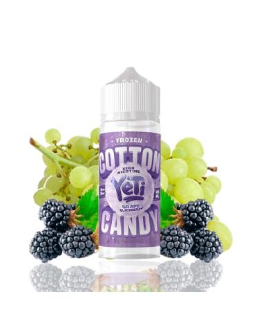 Grape Blackberry - Yeti Cotton Candy Frozen 100ml + 2 Nicokit