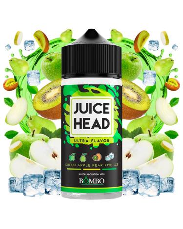 Green Apple Pear Kiwi Ice 100ml + Nicokits - Juice Head & Bombo