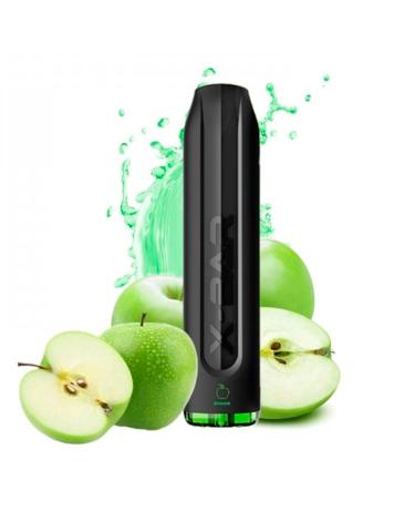 Green Apple X-Bar PRO 1500 Puffs - POD Desechable SIN NICOTINA