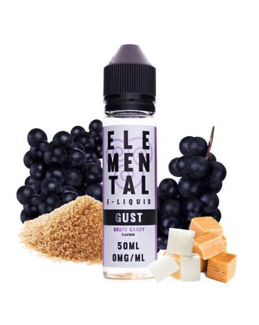 Gust Grape Candy - Elemental 50ml + Nicokit (60ml a 3mg)