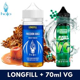 Halo Freedom Juice Aroma 40ml Longfill + VG FAST 70ML