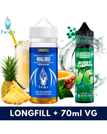 Halo MALIBU Aroma 40ml Longfill + VG FAST 70ML