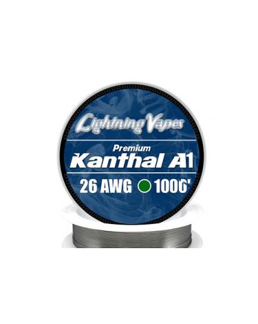 Hilo Resistivo KANTHAL A1 75 Metros - Lightning Vapes 26 AWG