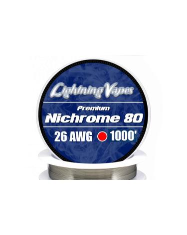 Hilo Resistivo NICHROME 80 300 Metros - Lightning Vapes