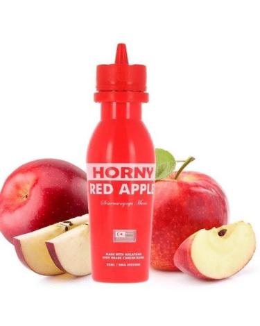 Horny Flava - RED APPLE 55ml - Nicokit Gratis