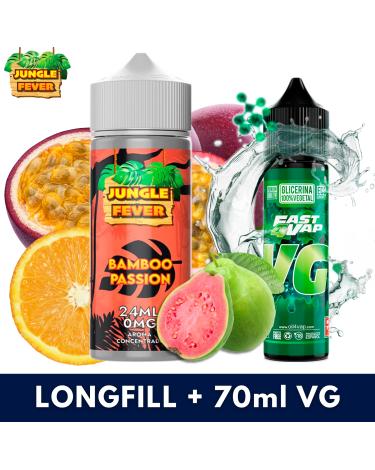 Jungle Fever Bamboo Passion 24ml (Longfill) + VG FAST 70ML