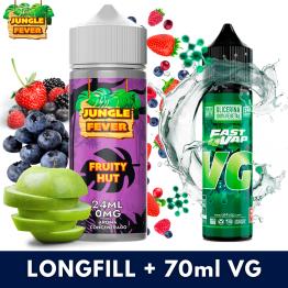 Jungle Fever Fruity Hub 24ml (Longfill) + VG FAST 70ML