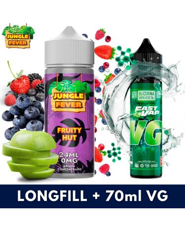 Jungle Fever Fruity Hub 24ml (Longfill) + VG FAST 70ML