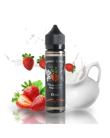 King Crest STRAWBERRY DUCHES 50ml + 10ml Nicokit Gratis