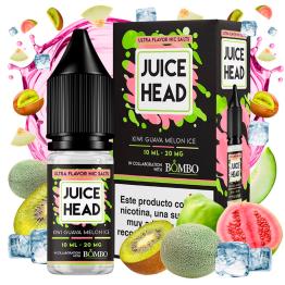 Kiwi Guava Melon Ice 10ml - Juice Head Nic Salts & Bombo