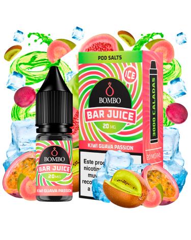 Kiwi Guava Passion Ice 10ml - Bar Juice by Bombo
