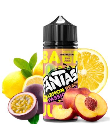 Lemon Peach Passion Fruit 100ml + 2 Nicokit Gratis - Bar Juice by Fantasi