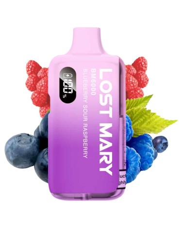 LOST MARY BM6000 | Blueberry Sour Raspberry | 6000 puffs 20mg by ElfBar