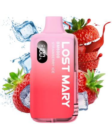 LOST MARY BM6000 | Strawberry Ice | 6000 puffs 20mg by ElfBar