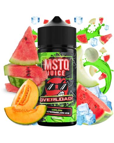 Melon Watermelon Ice 100ml + Nicokits - MSTQ Juice Overload