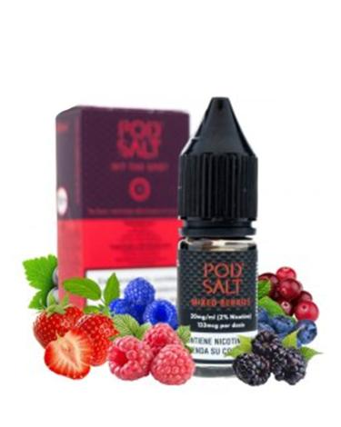 MIXED BERRIES - POD SALT 10 ml - Líquido con SALES DE NICOTINA