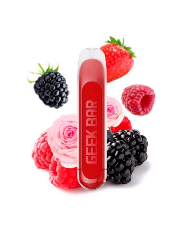 Mixed Fruit Rose Jam Shisha Geek Bar C600 Puffs - Geek Bar 20mg