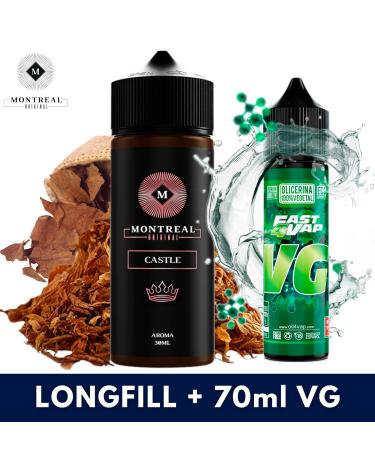 Montreal Original Castle Aroma 30ml (Longfill) + VG FAST 70ML