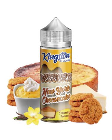 New York Cheesecake - Kingston E-liquids 100ml + Nicokits Gratis