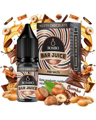 Nutty Chocolate 10ml - Bombo Bar Juice Salt