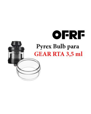 OFRF GEAR RTA Bulb Glass 3.5ml - OFRF by Wotofo Pyrex