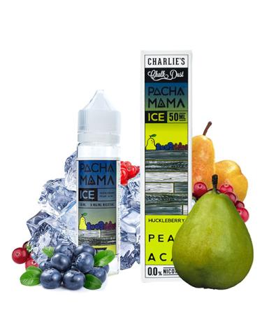 ▲ PACHAMAMA eJuice ICE HUCKLEBERRY PEAR ACAI 50 ml + Nicokit Gratis