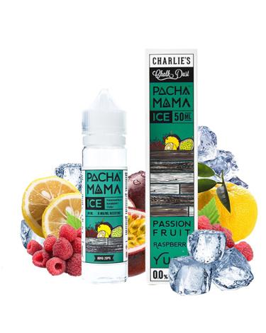 ▲ PACHAMAMA eJuice ICE PASSION FRUIT RASPBERRY YUZU 50 ml + Nicokit Gratis