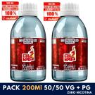 PACK 200ml 50/50 VG + PG (100ml PG + 100ML VG) - Sin Nicotina