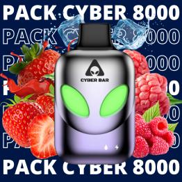 PACK 9 UDS CYBER 8000 - 8000 Puff cada uno - SIN NICOTINA