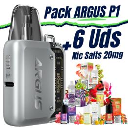 Pack de Inicio - Argus P1 + 6 uds Sales 10ml 20mg
