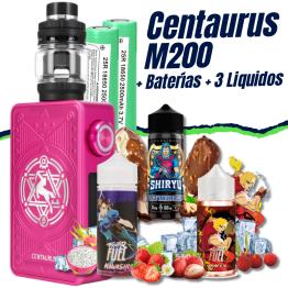 Pack Kit Centaurus M200 (Pink Planet) + 2 Baterías + 3 Líquidos (3x100ml)