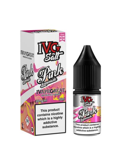 PINK LEMONADE I VG SALT 10 ml - 10 mg y 20 mg - Líquido con SALES DE NICOTINA