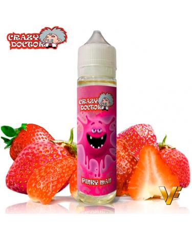 PINKY MAN Crazy Doctor 50ml + 10ml (Nicokit Gratis) (60ml a 3mg)