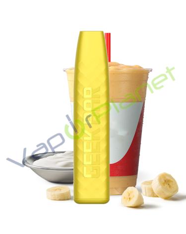 Pod desechable Geek Bar 2ml 20mg BANANA SMOOTHIE - 400 caladas