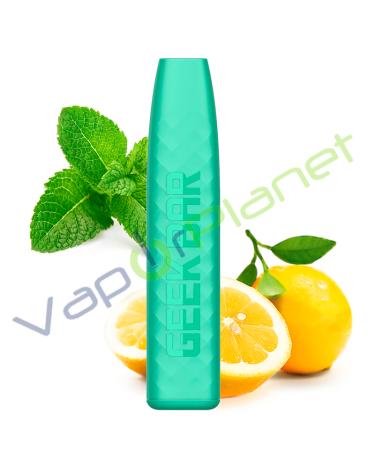 Pod desechable Geek Bar 2ml 20mg LEMON MINT - 400 caladas