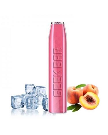 Pod desechable Geek Bar 2ml 20mg Peach Ice - 550 caladas - Geekvape