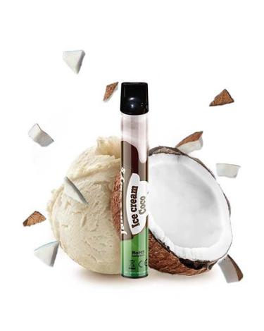 Pod Desechable Ice Cream Coco 600 puffs - Wpuff y Liquideo