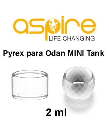 Pyrex / Glass para Odan MINI Subohm Tank 2ml – Aspire Pyrex