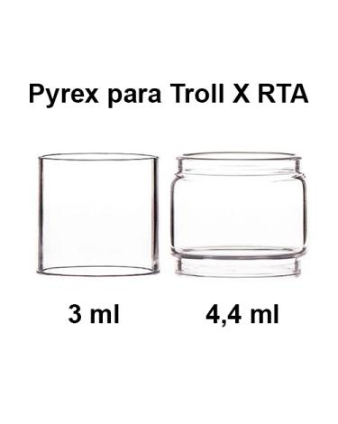 Pyrex para Troll X RTA 3ml/4.4ml - Wotofo Pyrex