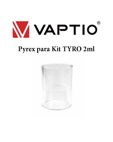 Pyrex Vaptio para kit TYRO 2 ml - Vaptio Pyrex