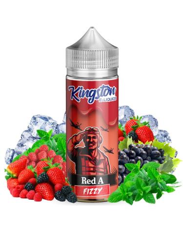 Red A Fizzy Kingston E-liquids 100ml + Nicokits Gratis