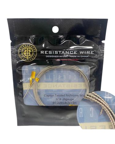 Resistance Wire Clapton Twisted Nichrome Wire 0.20x0.4x2x1.5m