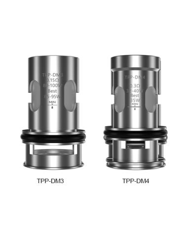 Resistencia TPP-DM3 y TPP-DM4 - Voopoo