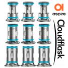 Resistencias Cloudflask 0.25/0.17/0.6Ω (3pcs) - Aspire