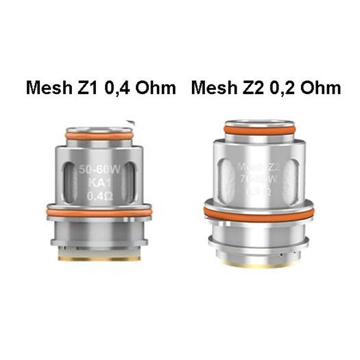 Resistencias Mesh Z1 0.4Ω y Mesh Z2 0.2Ω para Zeus Sub-Ohm – Geekvape 】🏅 ▷  VaporPlanet.Online 🥇