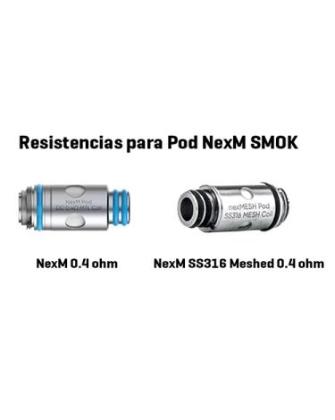 Resistencias para Pod NexM SMOK - Smok