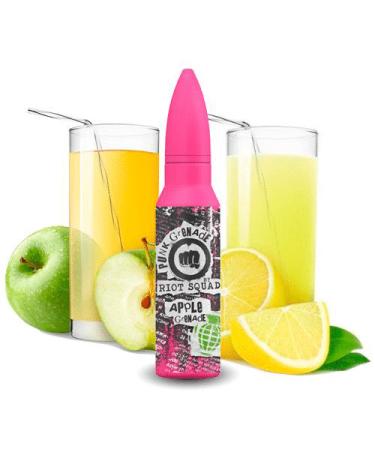 Riot Squad Punk Grenade – Apple Grenade 50ml + Nicokits Gratis