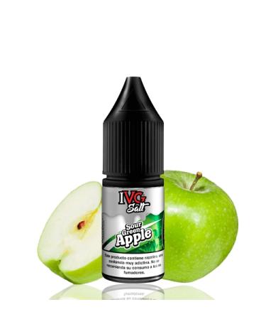 SOUR GREEN APPLE 10 ml - I VG - Líquido con SALES DE NICOTINA